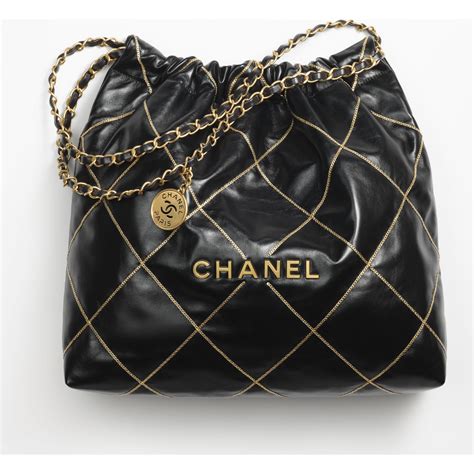 bolso chanel negro real|chanel 22 bolso.